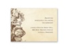 Etched Roses - Reception Card