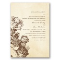 Etched Roses - Invitation