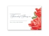 Sentimental Roses - Red - Response Card and Envelope