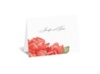 Sentimental Roses - Red - Thank You Note and Envelope