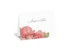 Sentimental Roses - Pink - Thank You Card and Envelope
