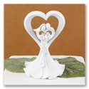 Love's Embrace Cake Top