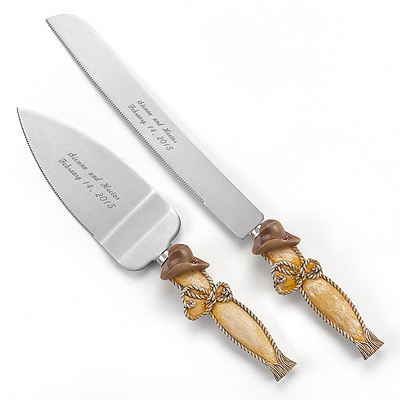 Country Flair Knife and Server Set
