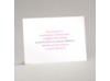 Two of Us - Reception Card