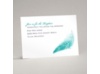 Delicate Feather - Reception Card