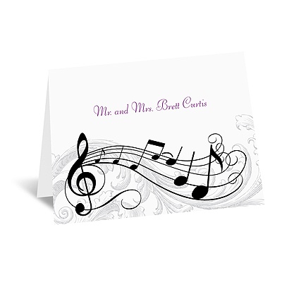 Noteworthy - Thank You Card and Envelope