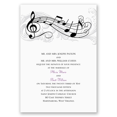 Wedding Songs on Home Wedding Invitations Black And White Wedding Invitations