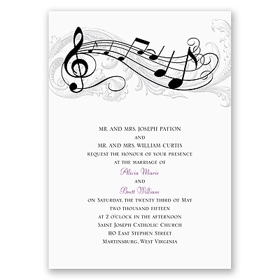  Wedding Songs on Home    Wedding Invitations    Black And White Wedding Invitations