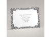 Vintage Filigree - Black - Response Card and Envelope
