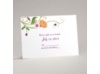 Fresh Floral Monogram - Response Card and Envelope