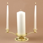Gold Unity Candle Stand