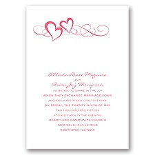 Color of Romance - Invitation