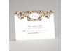Damask Monogram - Brown - Response Card and Envelope