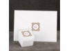 Damask Monogram - Brown - Envelope Seal