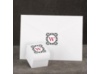 Damask Monogram - Black - Envelope Seal