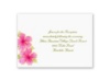 Tropical Hibiscus - Reception Card