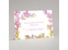 Watercolor Shades - Fuchsia - Response Card and Envelope