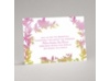 Watercolor Shades - Fuchsia - Reception Card