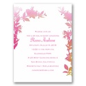 Watercolor Shades - Fuchsia - Bridal Shower Invitation