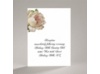 Vintage Peony - Reception Card