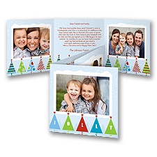 Jolly Trees - Photo Holiday Card