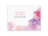 Watercolor Roses - Purple - Response Postcard