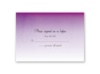 Sweet Shading - Purple - Response Card and Envelope