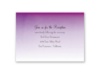 Sweet Shading - Purple - Reception Card