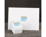Sweet Shading - Aqua - Envelope Seal
