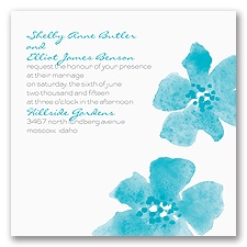Floral Impression - Palm - Invitation