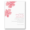 Floral Impression - Posie Pink - Save the Date Card