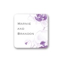 Watercolor Orchid - Purple - Envelope Seal