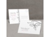 Calligraphy Swirls - Response Postcard