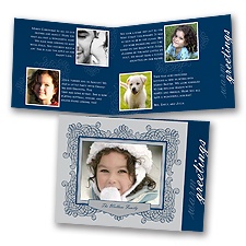 Ornate Greetings - Storyline Photo Holiday Card