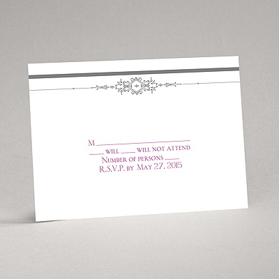 Eternity - Response Card and Envelope