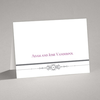 Eternity - Thank You Card and Envelope