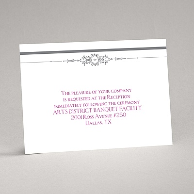 Eternity - Reception Card