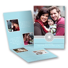 Snowy Inspiration - Storyline Photo Holiday Card