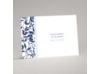 Lavish Damask - Navy Response Card and Envelope