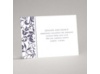 Lavish Damask - Purple Reception Card
