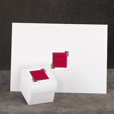Lavish Damask - Black - Seal