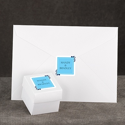Lavish Damask - Navy - Seal