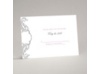 Calligraphy Frame - Black - Response Card and Envelope