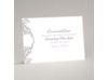 Calligraphy Frame - Black - Reception Card