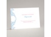 Calligraphy Frame - Black - Response Card and Envelope