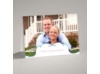 Calligraphy Frame - Blue - Thank You Card and Envelope