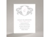 Calligraphy Frame - Black - Bridal Shower Invitation