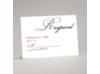 Lives Joining - Black Response Card and Envelope