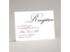 Lives Joining - Black Reception Card