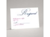 Lives Joining - Navy Response Card and Envelope